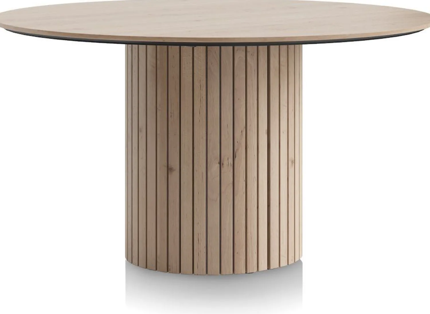 Houten Eettafels|Ronde Eettafels-Henders en Hazel Pavie Rond Eettafel Natural