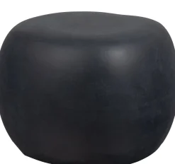 Ronde Bijzettafels-vtwonen Pebble Bijzettafel Anthracite