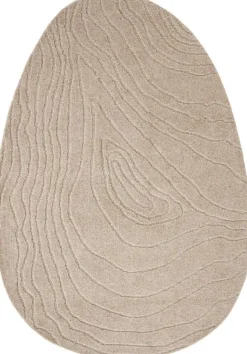 Vloerkleden|Organische Vloerkleden-By Boo Pebble Vloerkleed Beige
