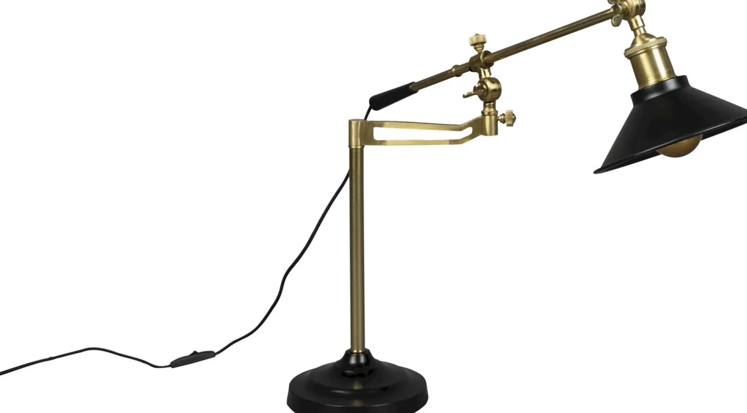 Tafellampen|Tafellampen-Dutchbone Penelope Tafellamp Black