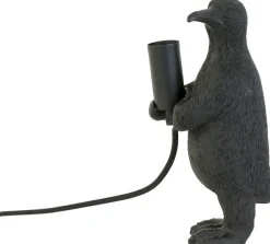 Tafellampen|Tafellampen-Trendhopper Penguin Tafellamp Mat Zwart