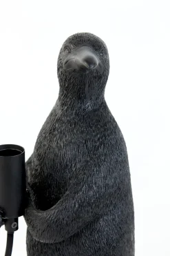Tafellampen|Tafellampen-Trendhopper Penguin Tafellamp Mat Zwart