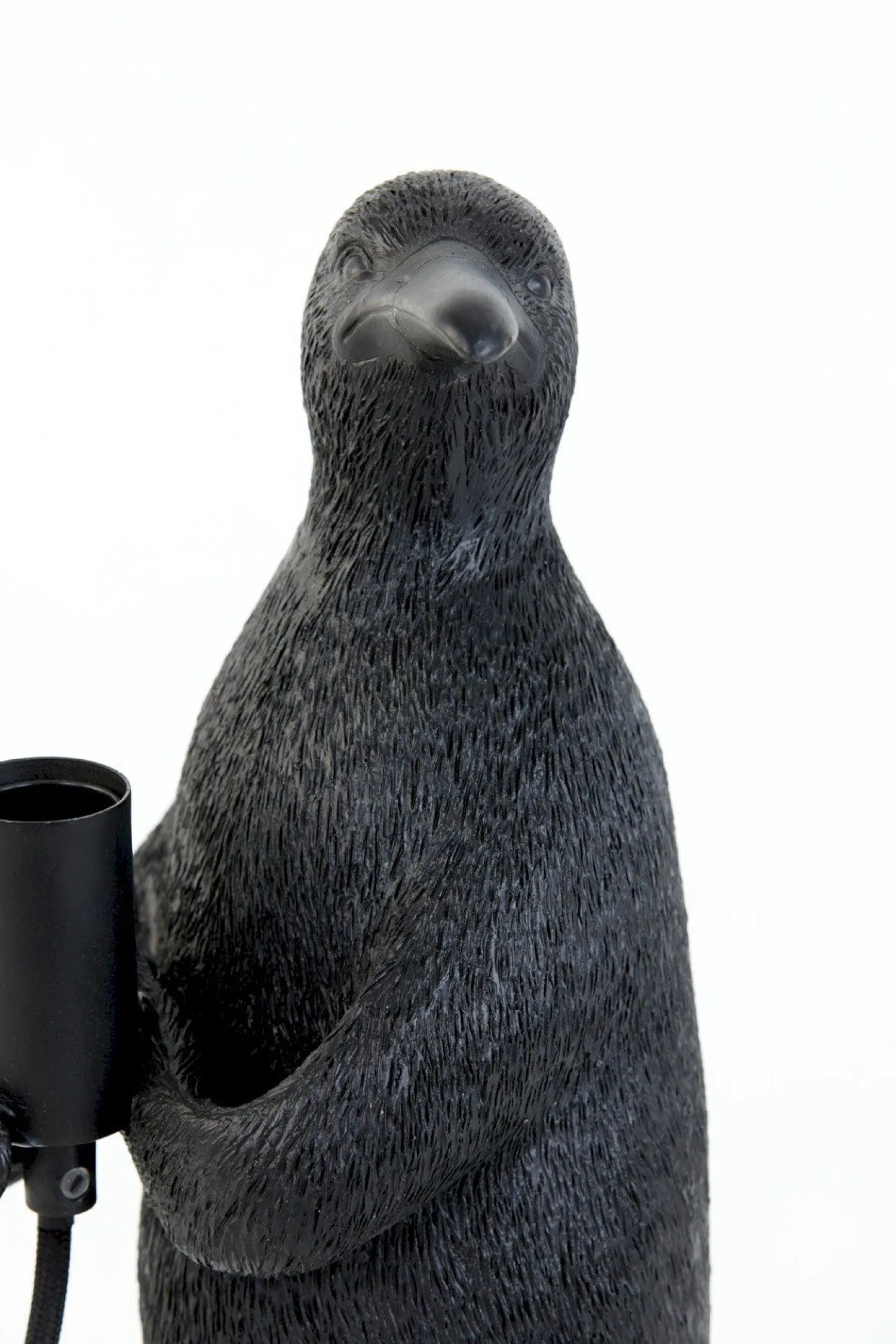 Tafellampen|Tafellampen-Trendhopper Penguin Tafellamp Mat Zwart