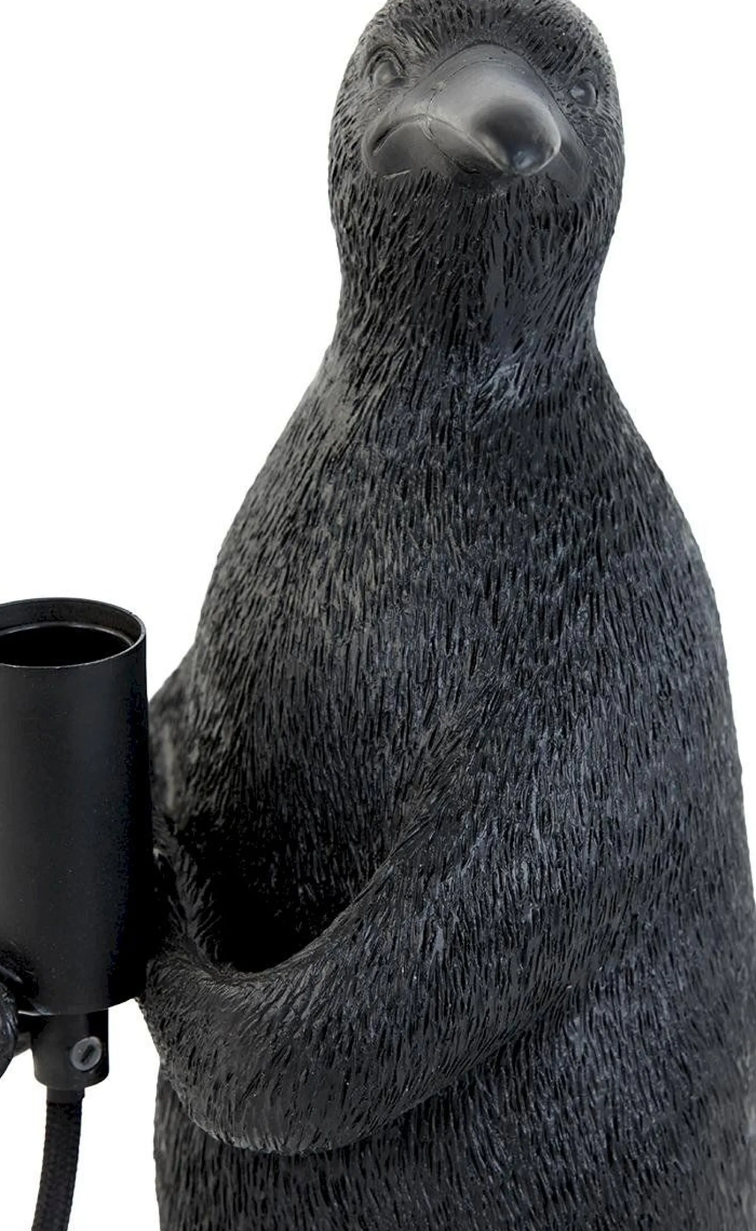 Tafellampen|Tafellampen-Trendhopper Penguin Tafellamp Mat Zwart