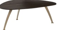 Houten Salontafels|Organische Salontafels-Eijerkamp Collectie Pepp L Salontafel Smoke Mat Lak