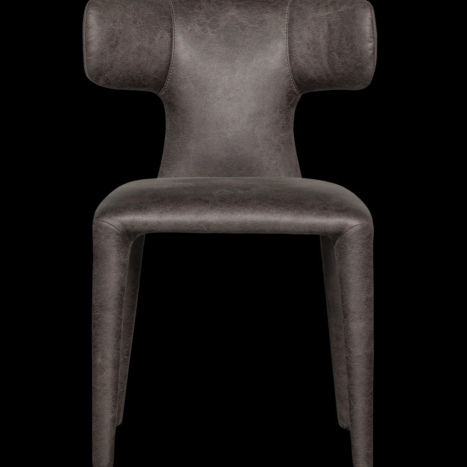 Eetkamerstoelen Zonder Armleuning-WOOOD Permit Eetkamerstoel Black, Grey