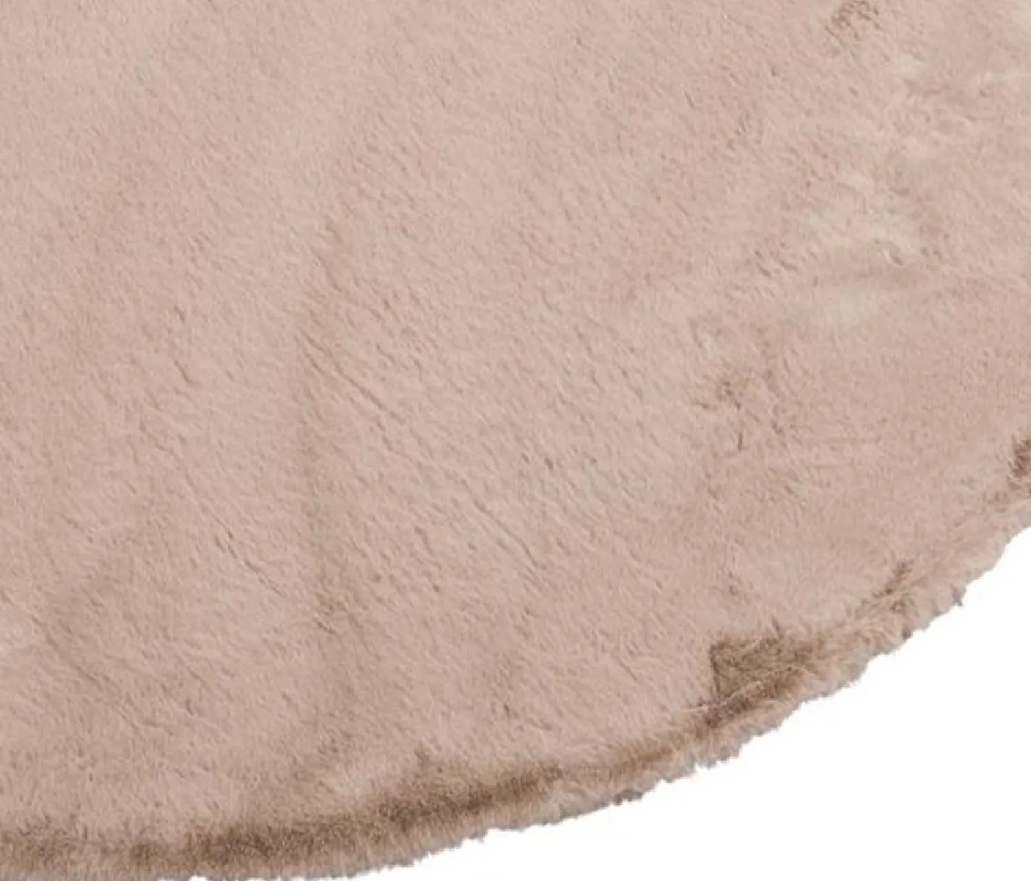 Vloerkleden|Ronde Vloerkleden-Trendhopper Perry Rond Vloerkleed Taupe