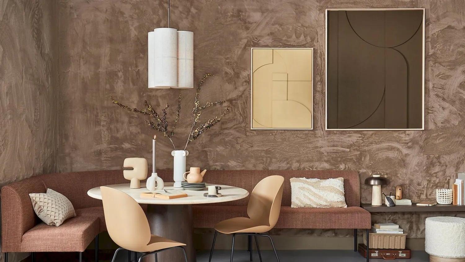 Vloerkleden|Rechthoekige Vloerkleden-Trendhopper Perry Vloerkleed Taupe
