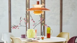 Design Hanglampen|Design Hanglampen-Louis Poulsen PH5 Hanglamp Hues of Orange