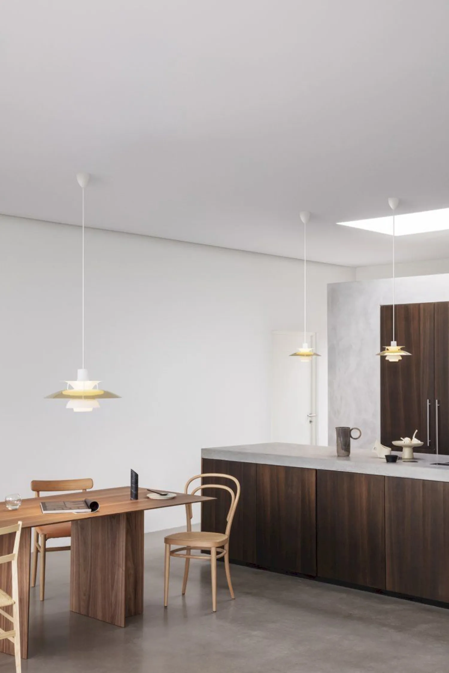 Design Hanglampen|Design Hanglampen-Louis Poulsen PH5 Hanglamp Hues of Orange