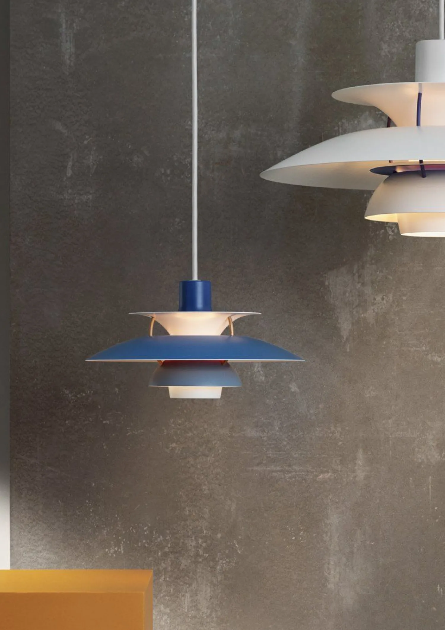 Design Hanglampen|Design Hanglampen-Louis Poulsen PH5 Hanglamp Hues of Orange