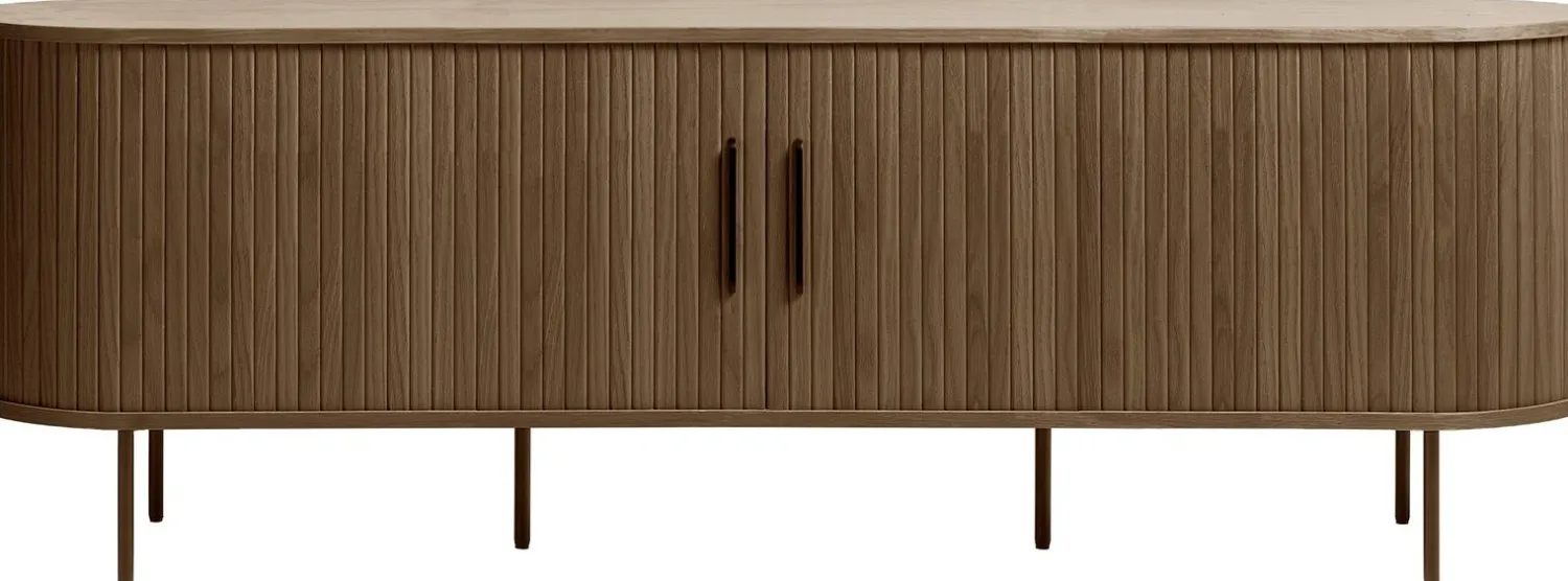 Tv-Meubels-Feelings Wonen Philou Breed Tv-meubel Smoked Oak