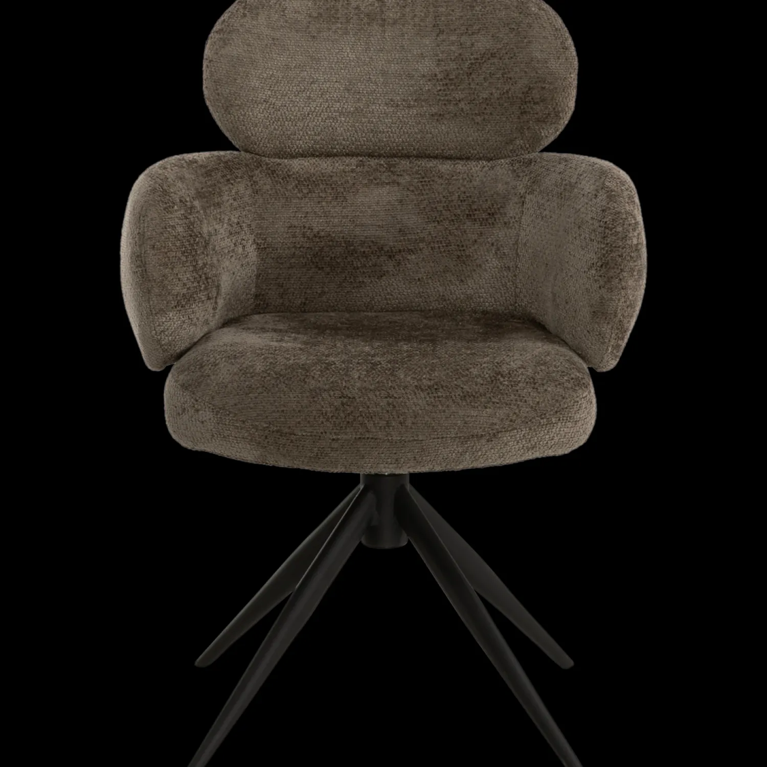 Eetkamerstoelen Met Armleuning-Trendhopper Philou Eetkamerstoel Taupe