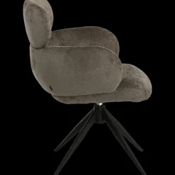 Eetkamerstoelen Met Armleuning-Trendhopper Philou Eetkamerstoel Taupe