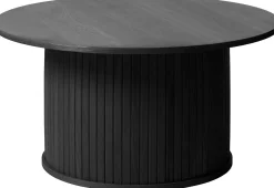 Ronde Salontafels-Eijerkamp Collectie Philou Rond Salontafel Black Oak