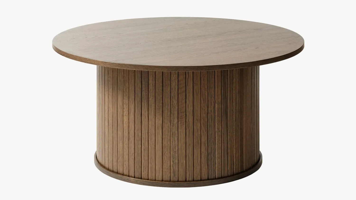 Ronde Salontafels-Eijerkamp Collectie Philou Rond Salontafel Smoked Oak