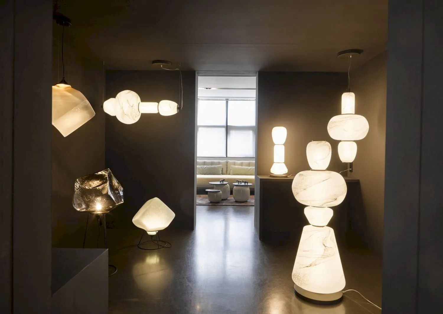 Design Vloerlampen|Vloerlampen-Linteloo Phoenix Vloerlamp Salmone
