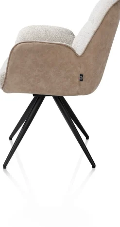 Eetkamerstoelen Met Armleuning-Henders en Hazel Pippa Armstoel Beige