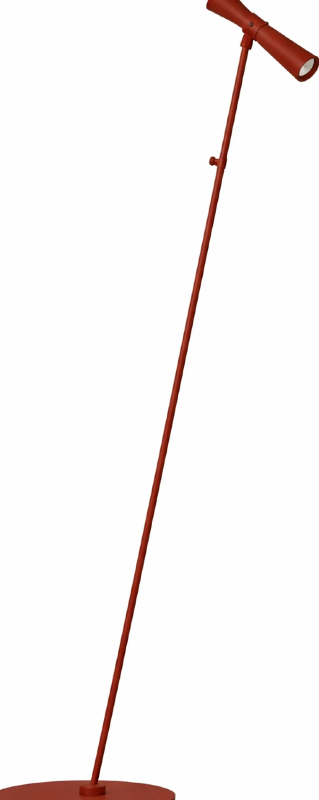Industriële Vloerlampen|Vloerlampen-Eijerkamp Collectie Pisa Vloerlamp Rood