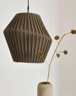 Design Hanglampen|Design Hanglampen-Hollands Licht Pleat 50 Hanglamp Sand Taupe