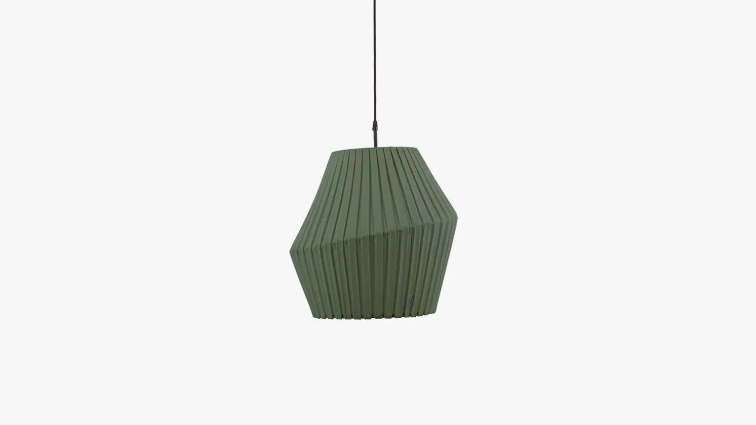 Design Hanglampen|Design Hanglampen-Hollands Licht Pleat 50 Hanglamp Deep Green