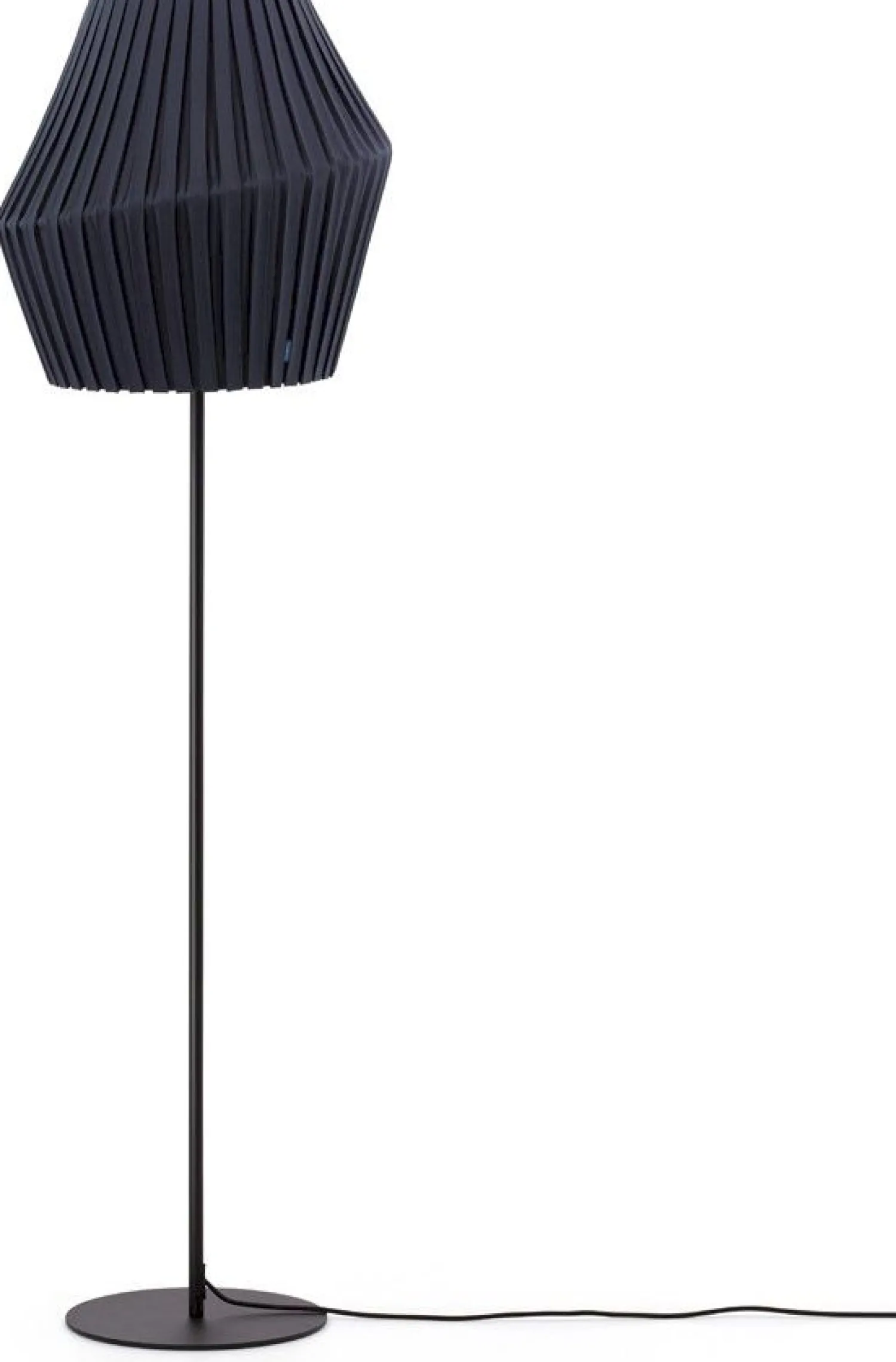 Design Vloerlampen|Vloerlampen-Hollands Licht Pleat 50 Vloerlamp Anthracite