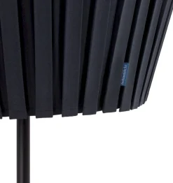 Design Vloerlampen|Vloerlampen-Hollands Licht Pleat 50 Vloerlamp Anthracite