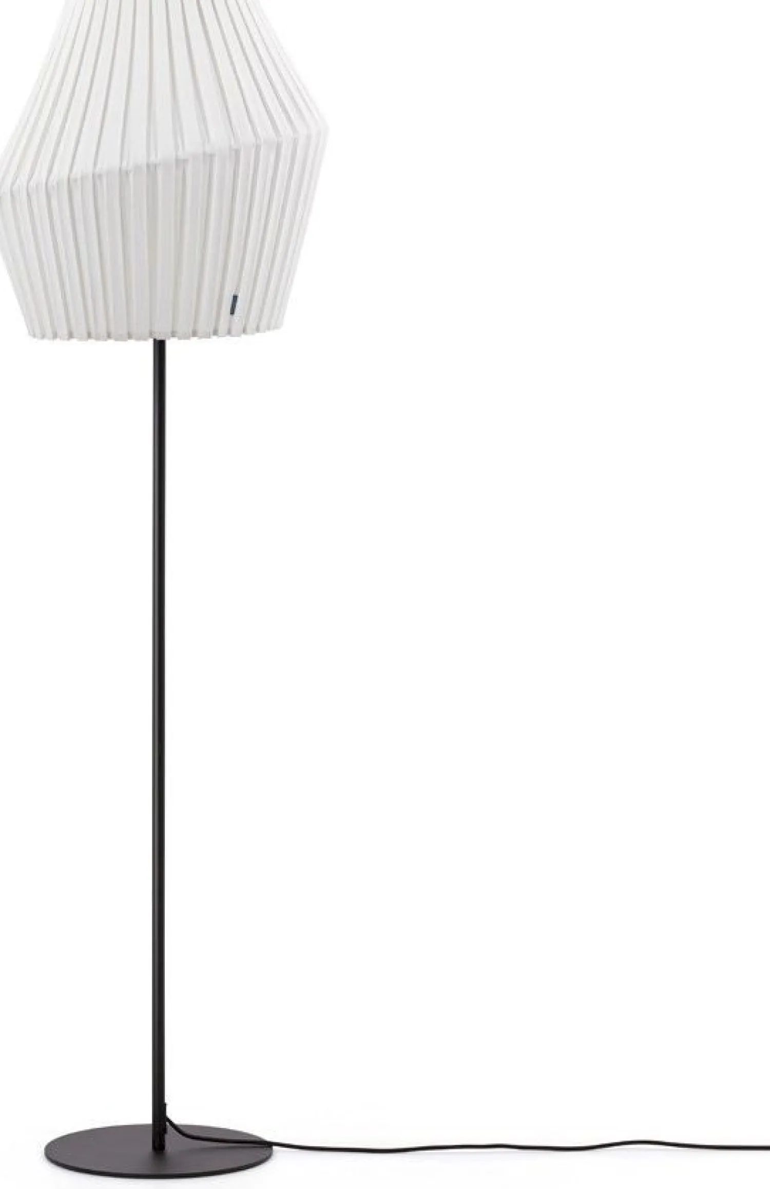 Design Vloerlampen|Vloerlampen-Hollands Licht Pleat 50 Vloerlamp Off White