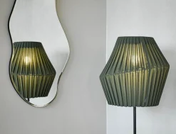 Design Vloerlampen|Vloerlampen-Hollands Licht Pleat 50 Vloerlamp Deep Green