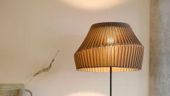 Design Vloerlampen|Vloerlampen-Hollands Licht Pleat 75 Vloerlamp Sand Taupe