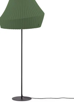 Design Vloerlampen|Vloerlampen-Hollands Licht Pleat 75 Vloerlamp Deep Green