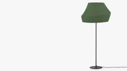 Design Vloerlampen|Vloerlampen-Hollands Licht Pleat 75 Vloerlamp Deep Green
