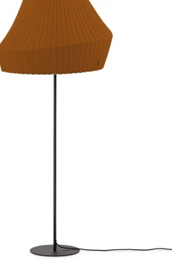Design Vloerlampen|Vloerlampen-Hollands Licht Pleat 75 Vloerlamp Cinnamon Brown