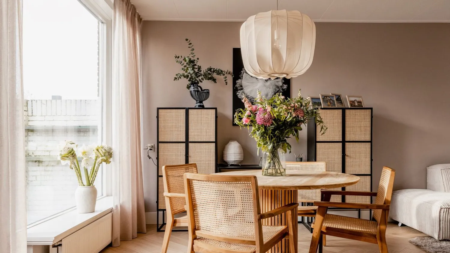 Hanglampen|Hanglampen-Trendhopper Plumeria Hanglamp Zand