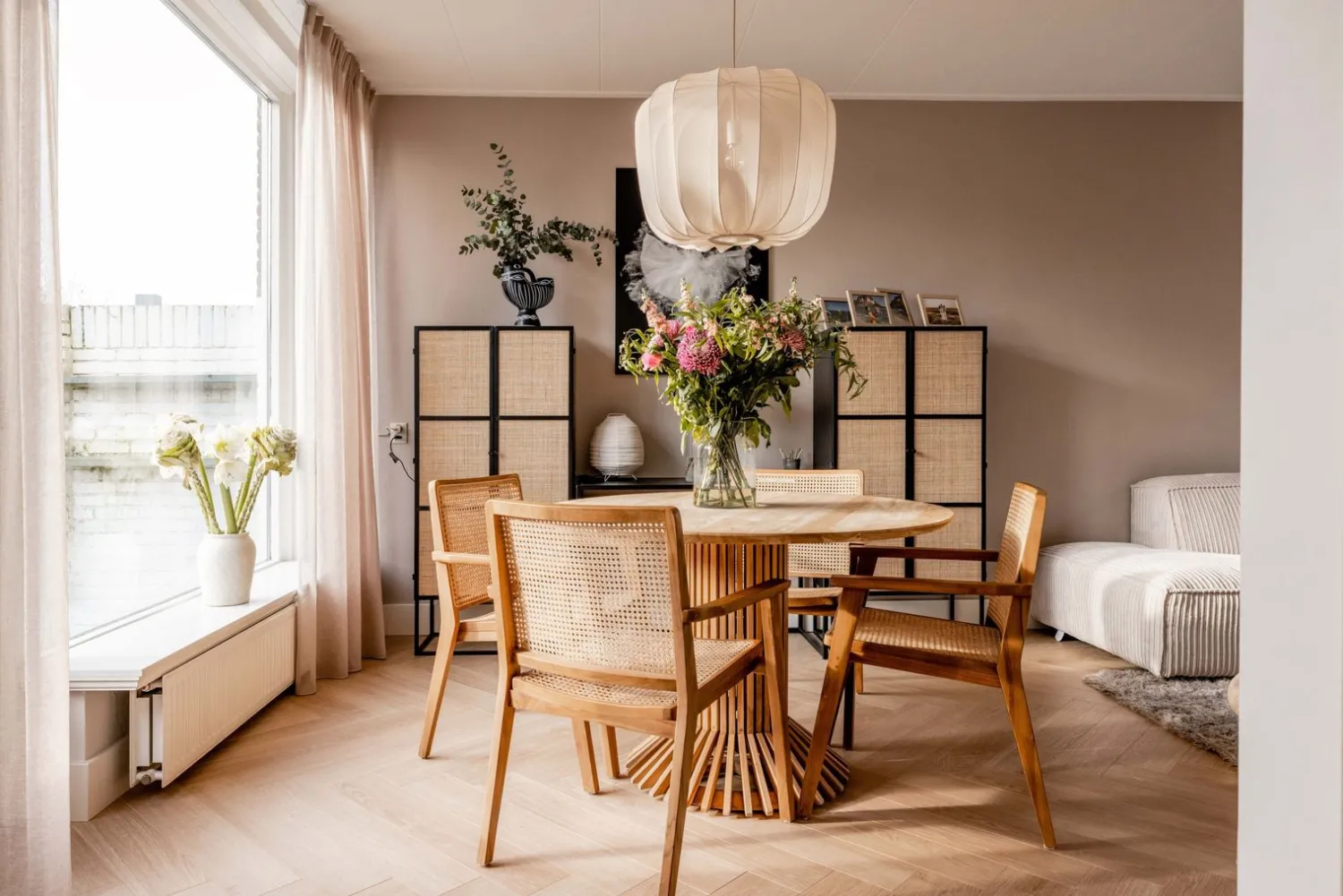 Hanglampen|Hanglampen-Trendhopper Plumeria Hanglamp Zand