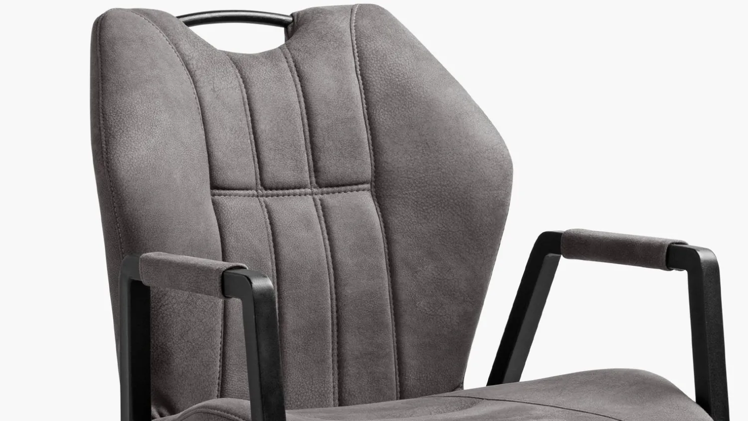 Eetkamerstoelen Met Wieltjes|Eetkamerstoelen Met Armleuning-Feelings Wonen Point Eetkamerstoel Antraciet