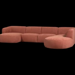 U-Banken-WOOOD Polly Rechts U-bank Pink