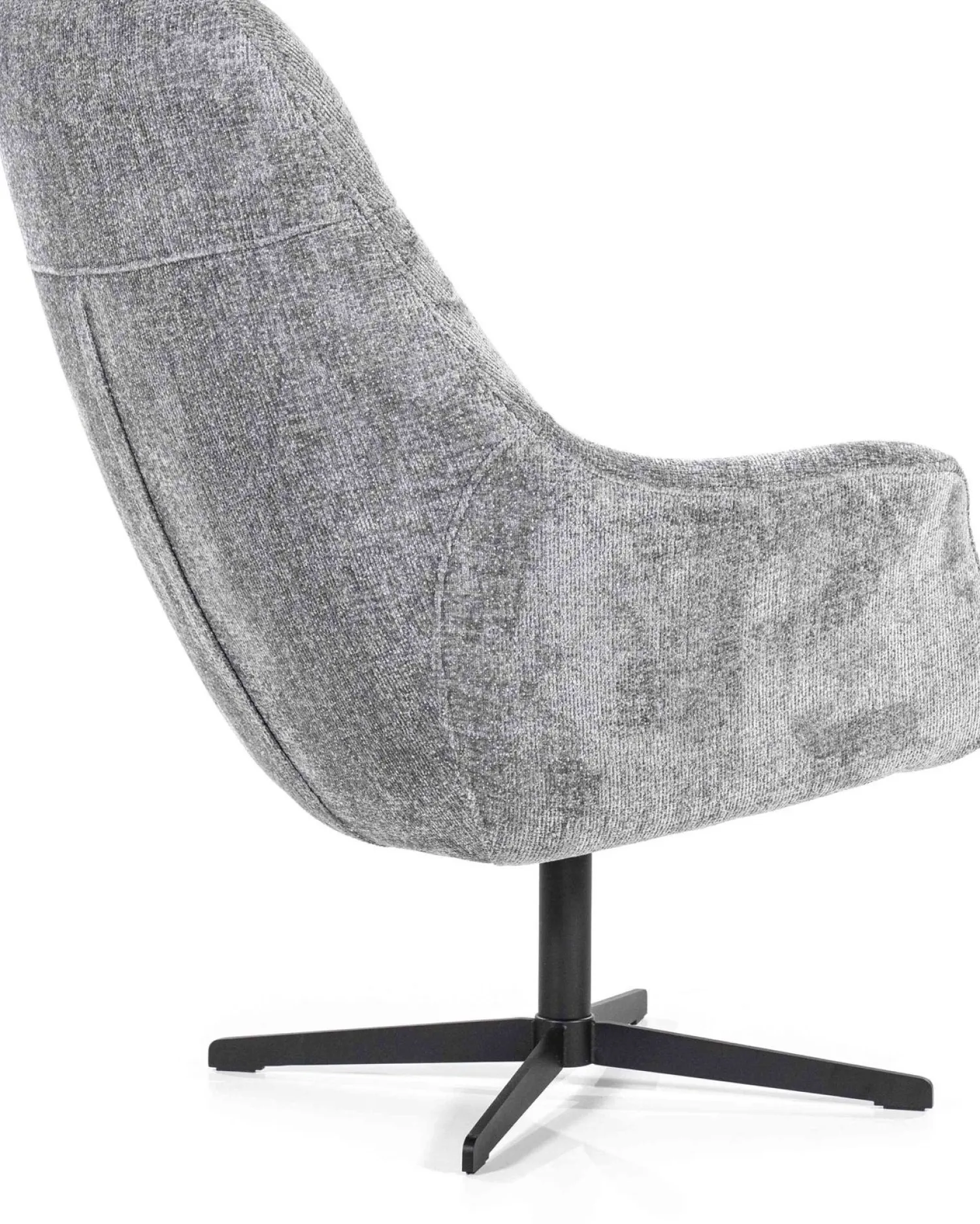 Draaifauteuils-Sevn Polo Fauteuil Light Grey