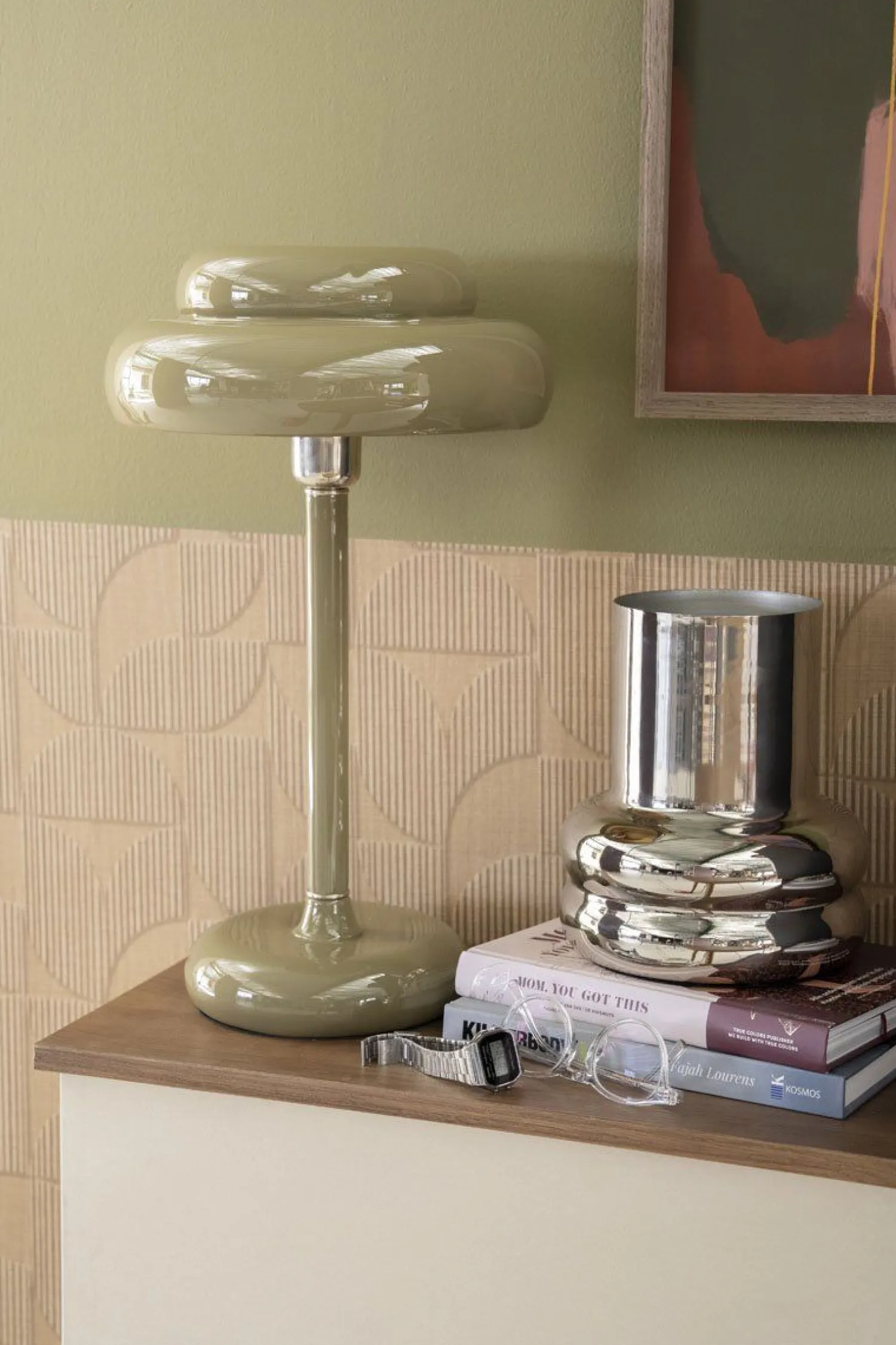 Design Tafellampen|Tafellampen-By Boo Pomm Tafellamp Groen