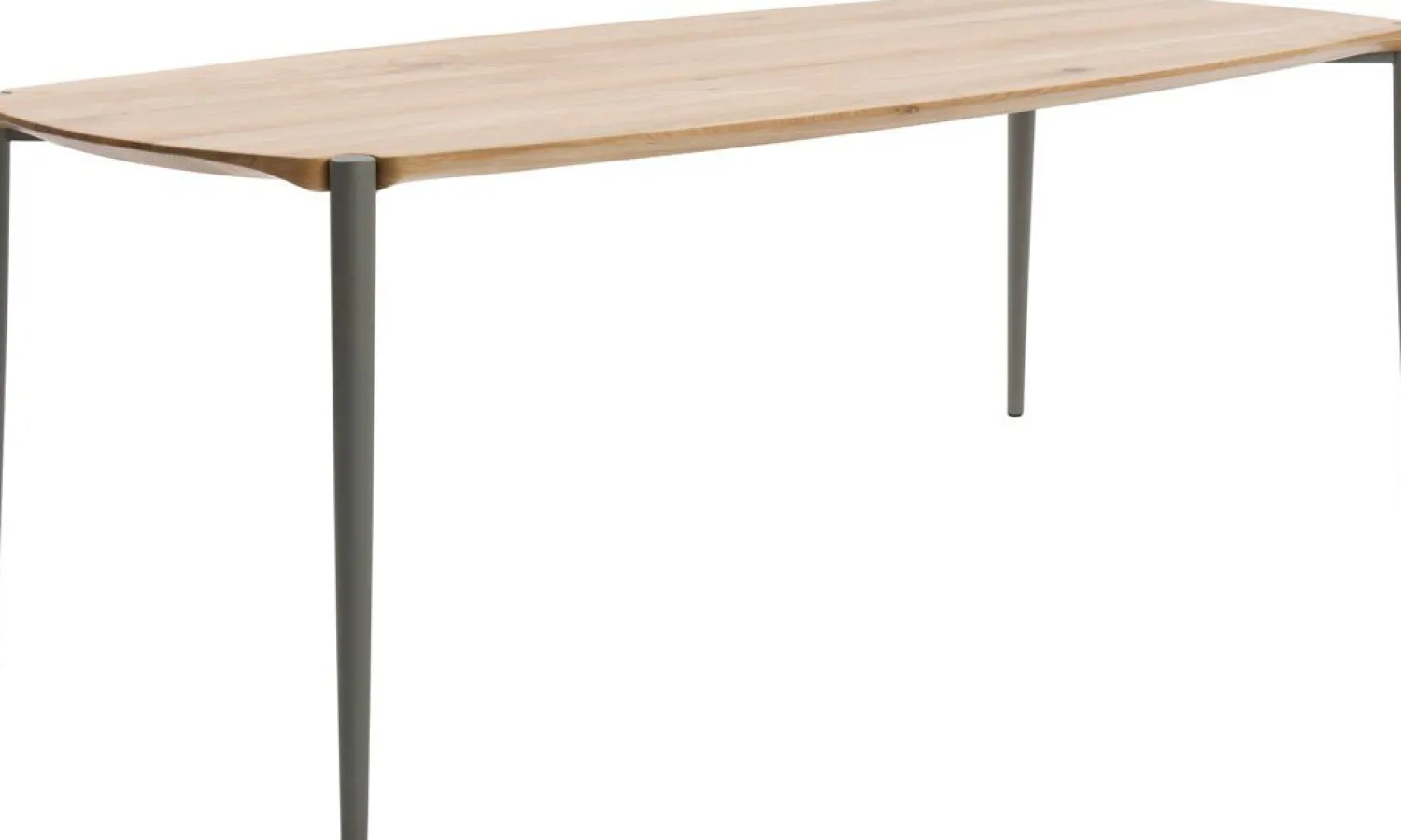 Houten Eettafels-Bert Plantagie Poppy Eettafel Pale Grey