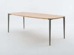 Houten Eettafels-Bert Plantagie Poppy Eettafel Pale Grey