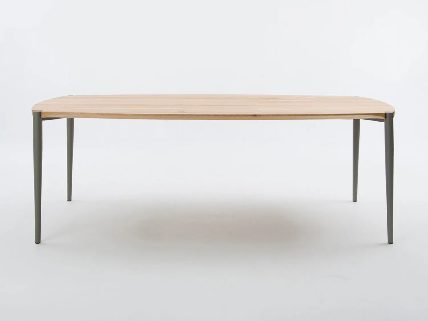 Houten Eettafels-Bert Plantagie Poppy Eettafel Pale Grey