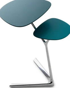 Houten Bijzettafels-Leolux Portello Bijzettafel Bruin