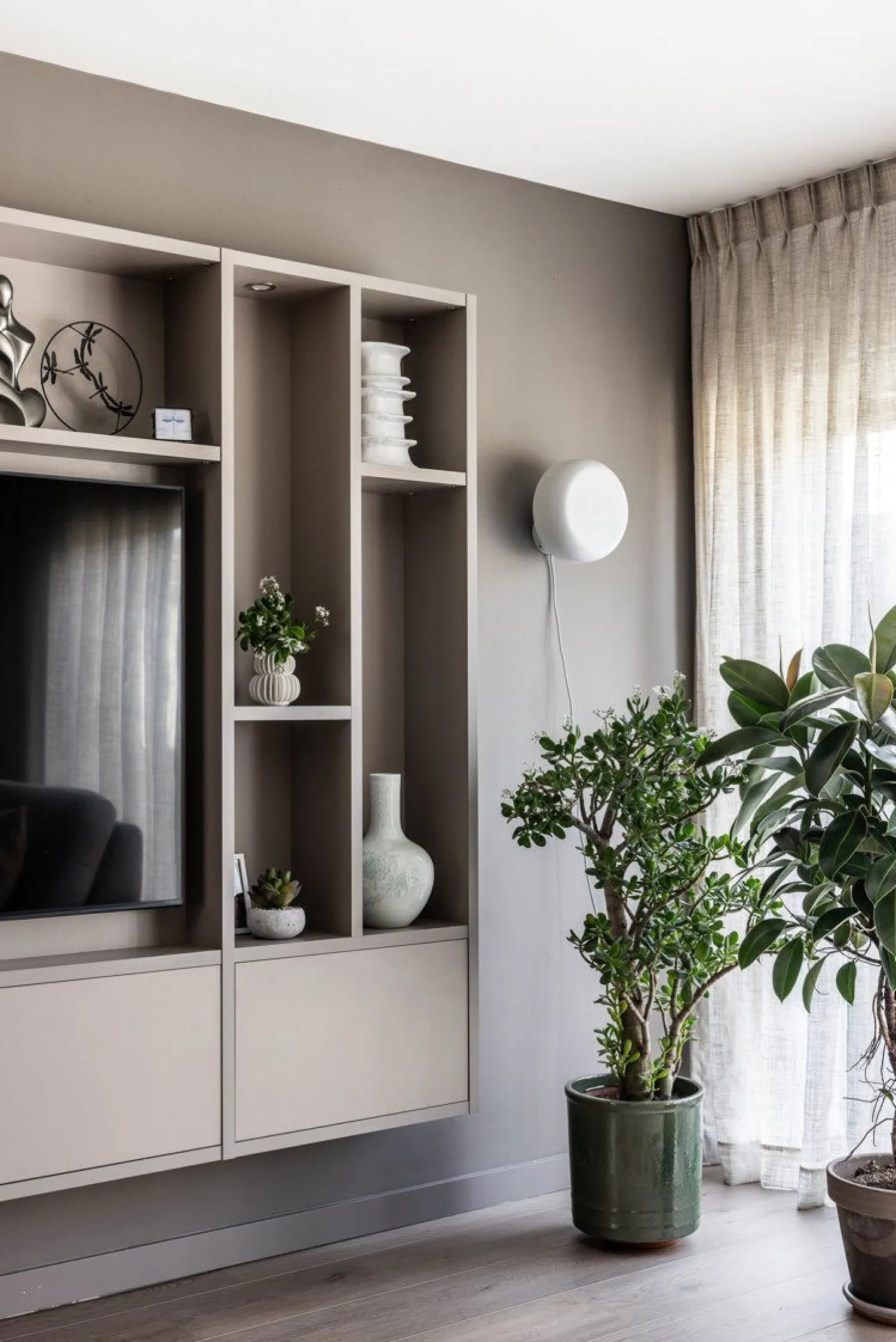 Wandlampen|Wandlampen-It's about RoMi Porto Wandlamp Light Grey