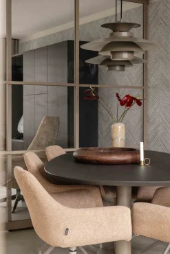 Hanglampen|Hanglampen-Eijerkamp Collectie Potenza Hanglamp Taupe