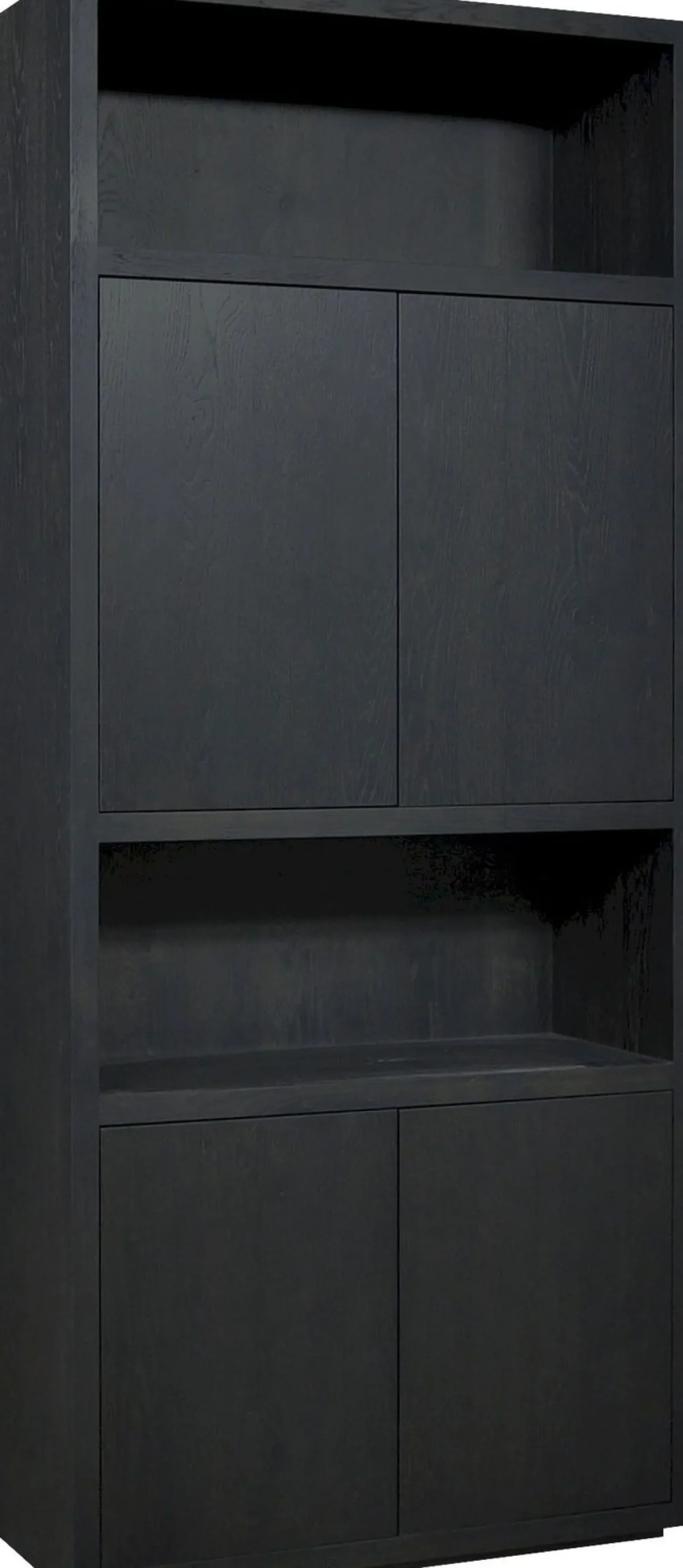 Vakkenkasten|Vakkenkasten-Eijerkamp Collectie Prado 4-deurs Vakkenkast Luxury Brown