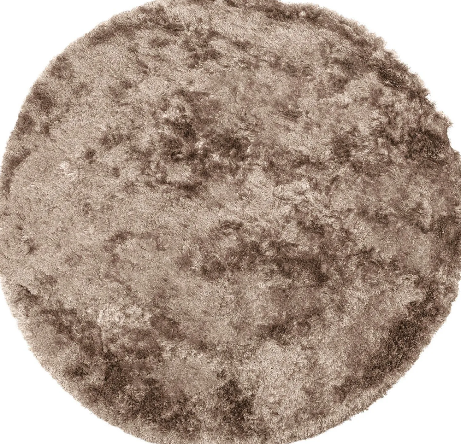 Vloerkleden|Ronde Vloerkleden-WOOOD Praline Vloerkleed Nougat