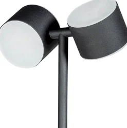 Industriële Vloerlampen|Vloerlampen-Eijerkamp Collectie Prince Vloerlamp Zwart