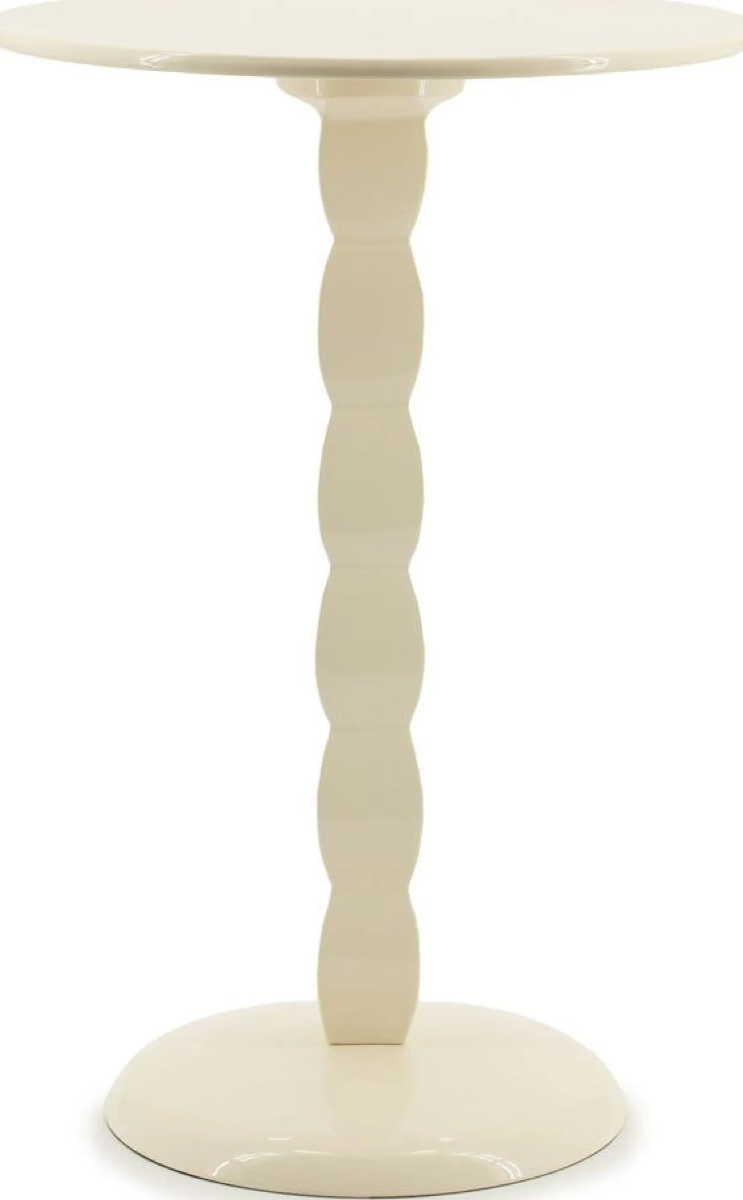Ronde Bijzettafels-By Boo Prinz Bijzettafel Beige