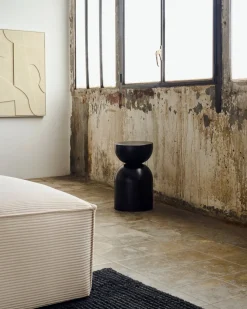 Industriële Bijzettafels-Kave Home Rachell Bijzettafel Zwart